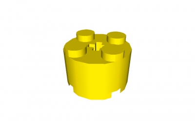 Lego Stein 2 x 2 Rund (3941)