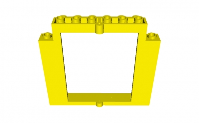 Lego Drehtür-Rahmen 2 x 8 x 6 (40253)