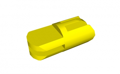 Lego Armteil mit 2 und 3 Finger gedreht  (412)