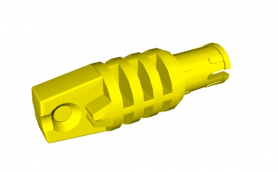 Lego Scharnier mit 1 Finger und Pin mit Reibung (41532)