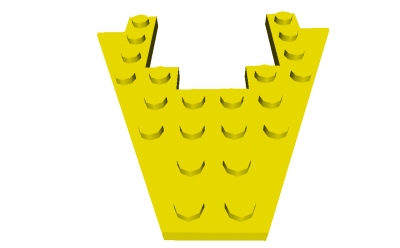 Lego Diagonalplatte 8 x 8 (4475)