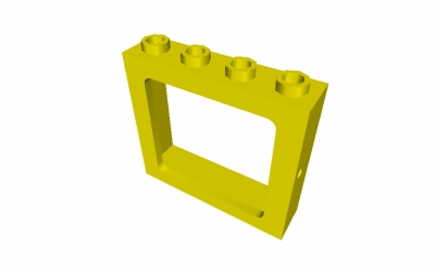 Lego Zugfenster 1 x 4 x 3 (4033a)