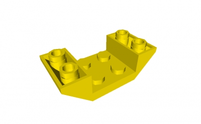 Lego Schrägstein 2 x 4 invers (4871)