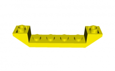 Lego Schrägstein 6 x 1 invers (52501)