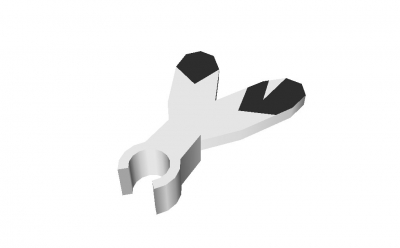 Lego Indianerfedern mit Clip (471p01)