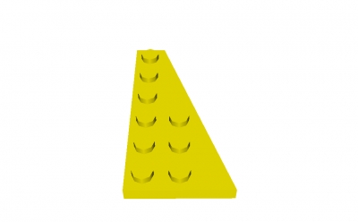 Lego Diagonalplatte 3 x 6 rechts (54383)