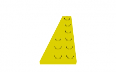 Lego Diagonalplatte 3 x 6 links (54384)