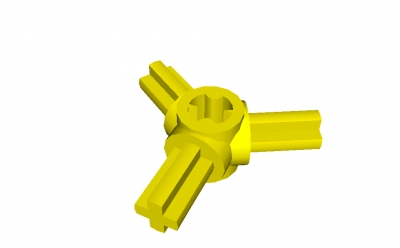 Lego Technik Buchse mit 3 Achsen (57585)