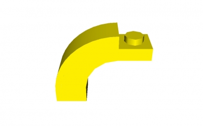 Lego Bogen 1 x 3 x 2 (6005)