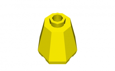 Lego Kegel 2 x 2 x 1 & 2/3 achteck (6039)