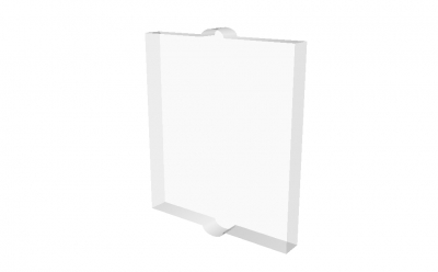 Lego Glas 1 x 2 x 2 für  60592 (60601)