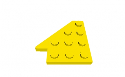 Lego Diagonalplatte 4 x 4 links (3936)