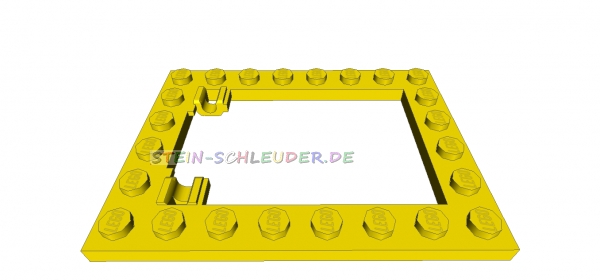 Lego Falltür-Rahmen 6 x 8 (92107)