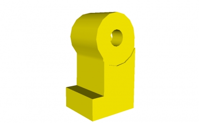 Lego Minifigur rechtes Bein (971)