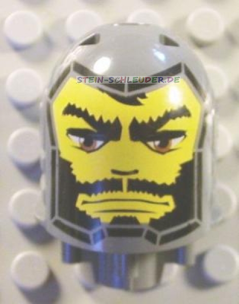 Lego Castle Large Figure Kopf -Sir Santis- (x1132px5)