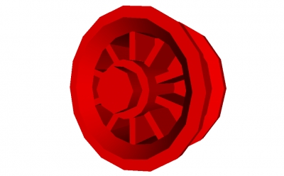 Lego Felge mit Metallstift (x425)